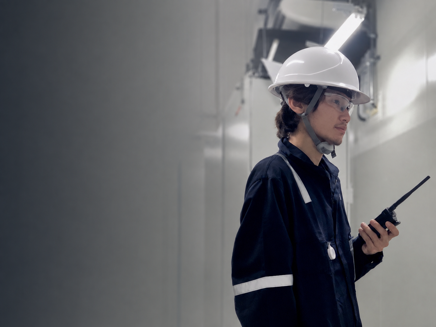 BAANLARN engineer at a real industrial site
