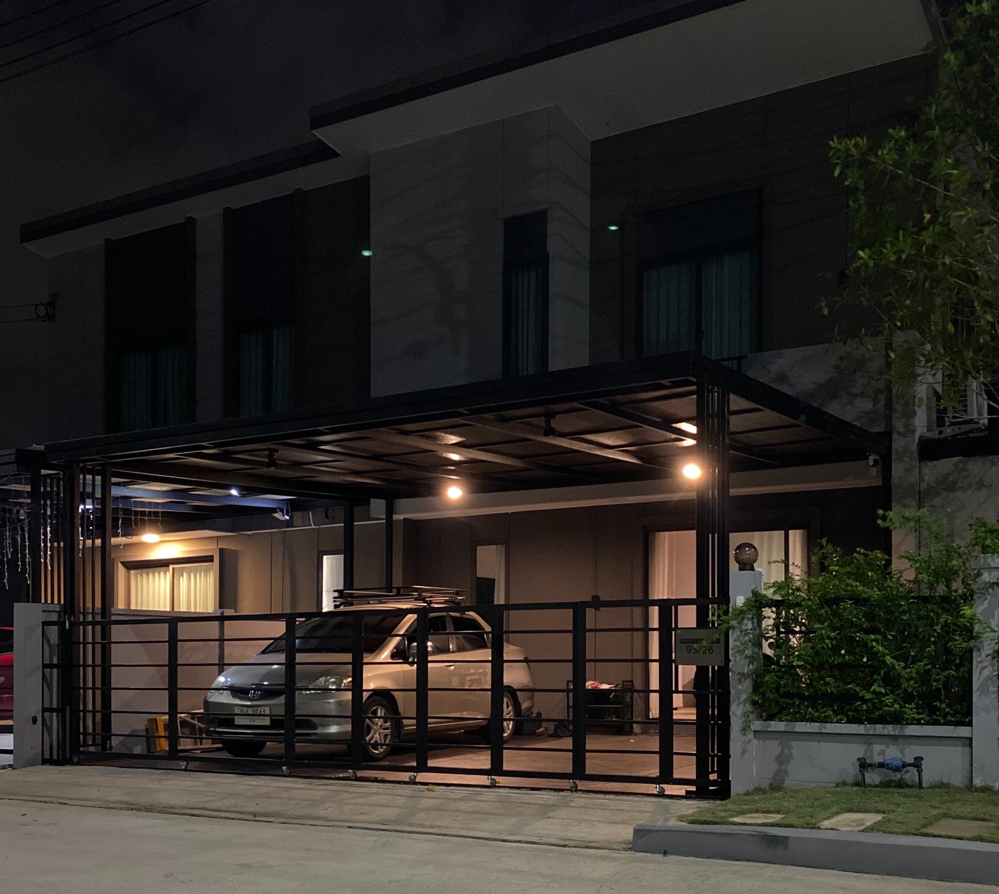Garden lighting project