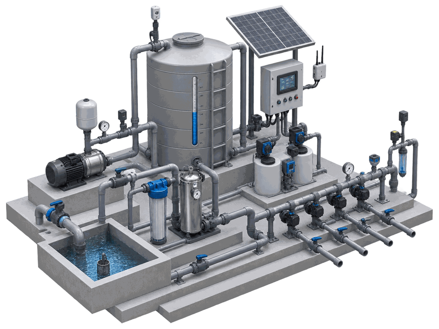 Water and automation control system