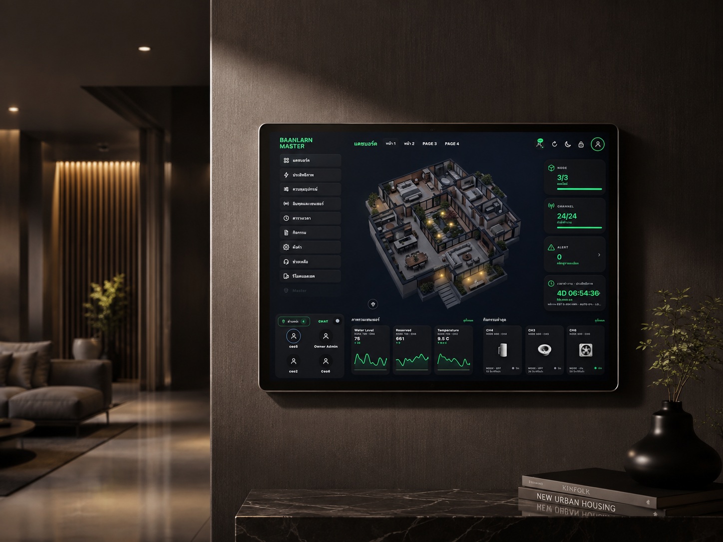 ระบบไฟฟ้าบ้านอัจฉริยะและ Smart Panel สำหรับบ้าน